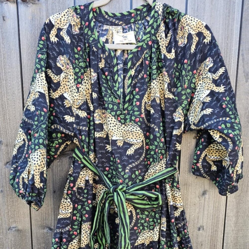 🐆Modern Boho by Printfresh Main Street Dress - Bagheera 🐆